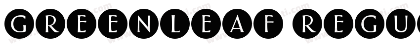 Greenleaf Regular Pro字体转换
